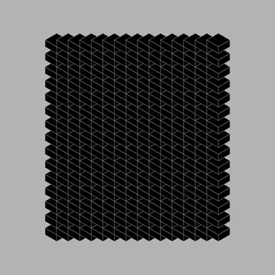 "Black on Black" + "Isometric Art"