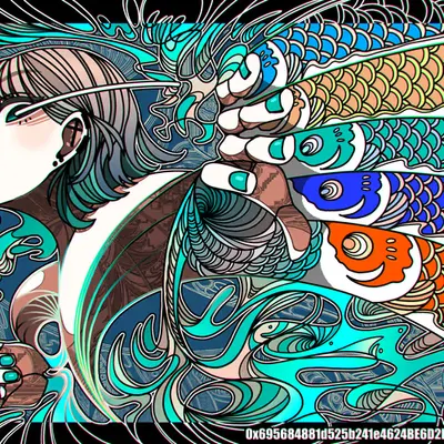 The guide of Koinobori