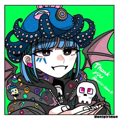 Benit0-san Girl with Kawaiiskull(B.G.K)