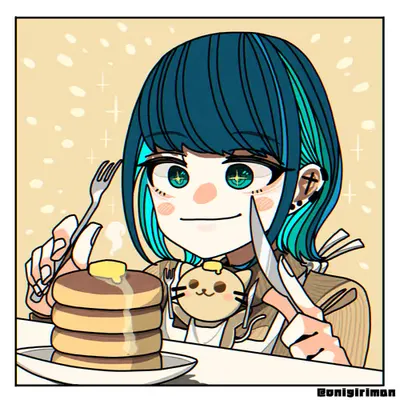 Nigichan Enjoying Pancake#1(N.E.P#1)