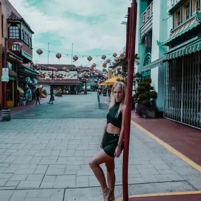 Chinatown pole