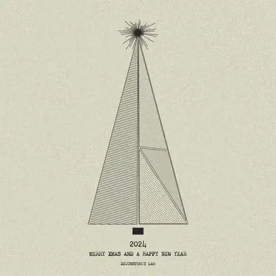 Have Yourself a Merry Little Geometric Tree #123