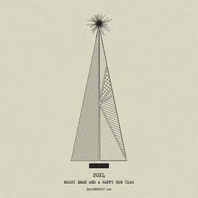 Have Yourself a Merry Little Geometric Tree #127