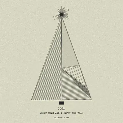 Have Yourself a Merry Little Geometric Tree #129