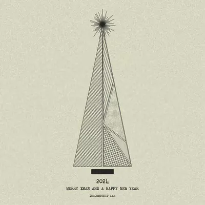 Have Yourself a Merry Little Geometric Tree #133