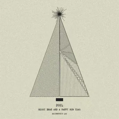 Have Yourself a Merry Little Geometric Tree #136