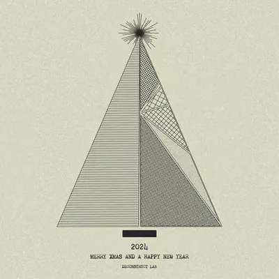 Have Yourself a Merry Little Geometric Tree #137