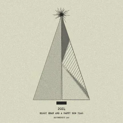 Have Yourself a Merry Little Geometric Tree #143