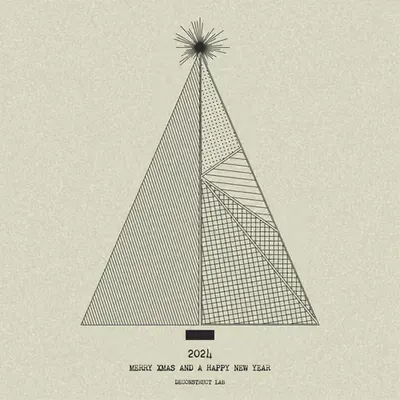Have Yourself a Merry Little Geometric Tree #145