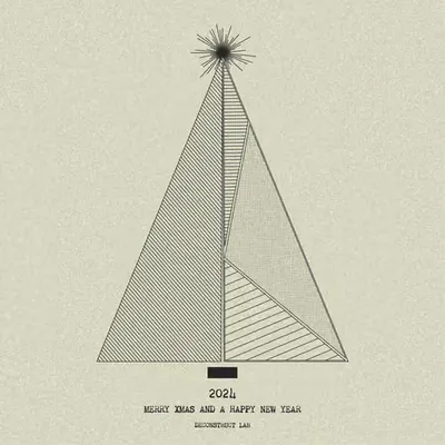 Have Yourself a Merry Little Geometric Tree #148
