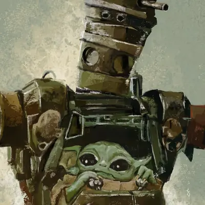 Grogu & Droid