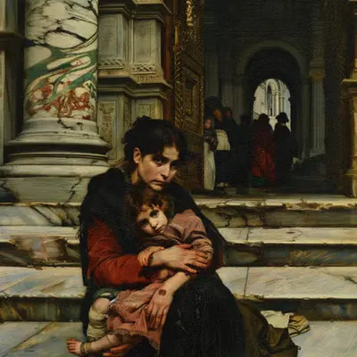 The Weight of the World in Her Arms