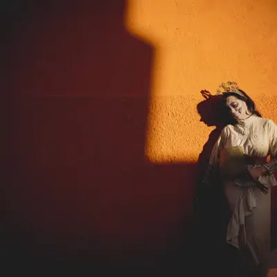 Catrina en Naranja