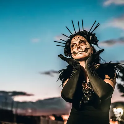 Catrina al Anochecer