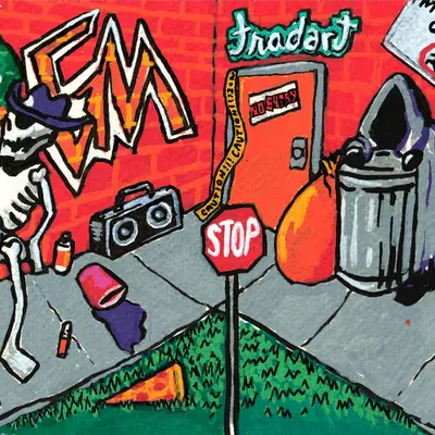 behind the dumpster