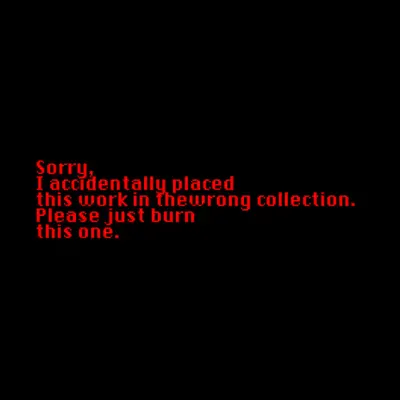 Identity Vessel (wrong collection)