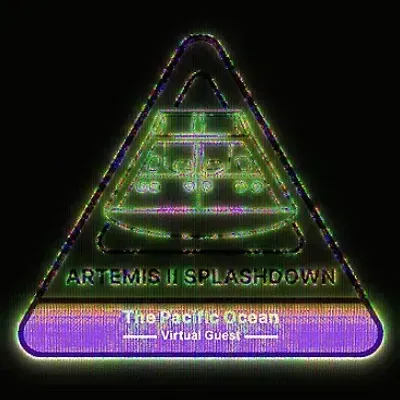 Artemis II Splashdown Virtual Guest Badge Remix (Empress FOC Edition)