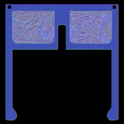 Glasses Blue #1