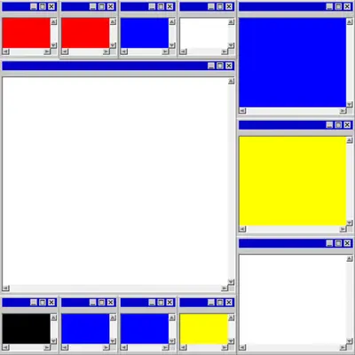 Mondrian's Desktop II #23