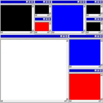 Mondrian's Desktop II #25
