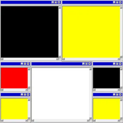 Mondrian's Desktop II #8