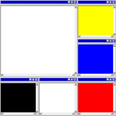 Mondrian's Desktop #2