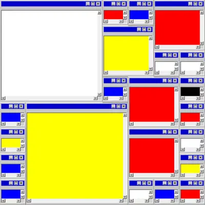Mondrian's Desktop #4