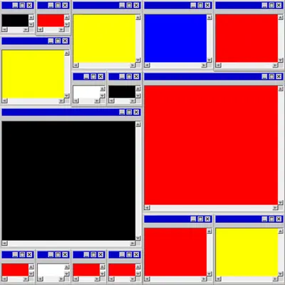 Mondrian's Desktop #5