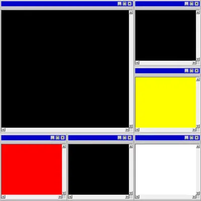 Mondrian's Desktop #7