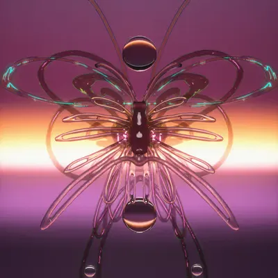 🦋 VR Sculpture 03 ⛓️ Waiting For Spring