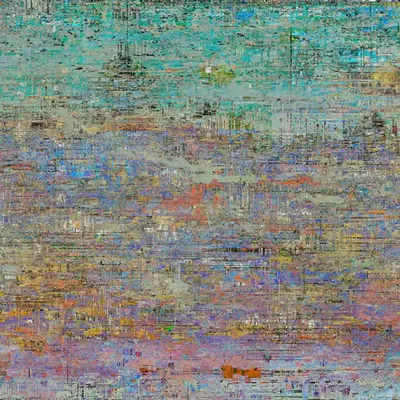 Machine perception of a landscape 