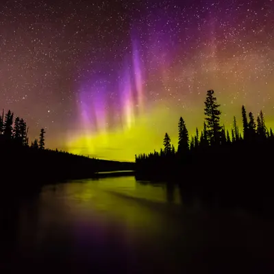 Crooked River Aurora