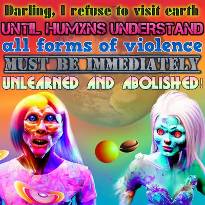 Darling, I refuse to visit earth  #1/25