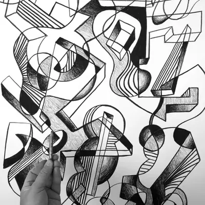 Monochrome Fragment #7