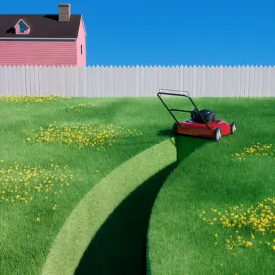 Mowing the Lawn