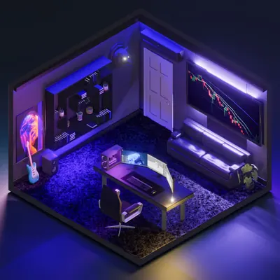 Tiny Crypto Room