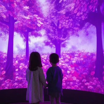 🟣 Purple Valley Immersive Exhibition