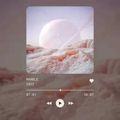 Music Player: Marble