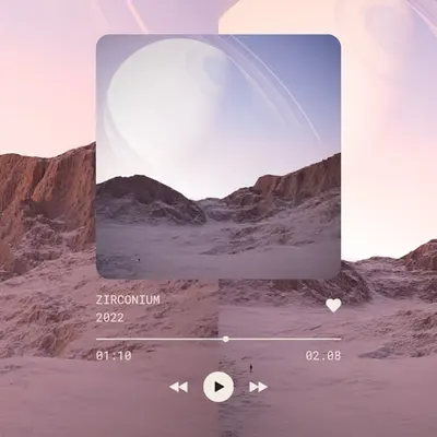 Music Player: Zirconium