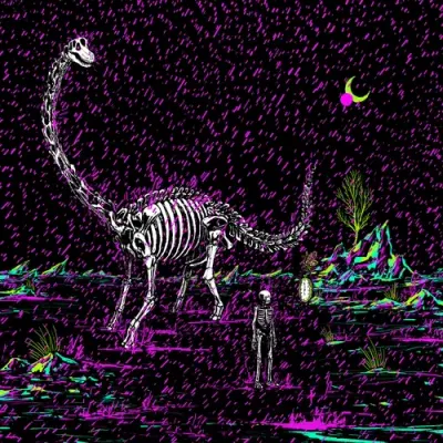 Rain, the mighty long-necked giant and I