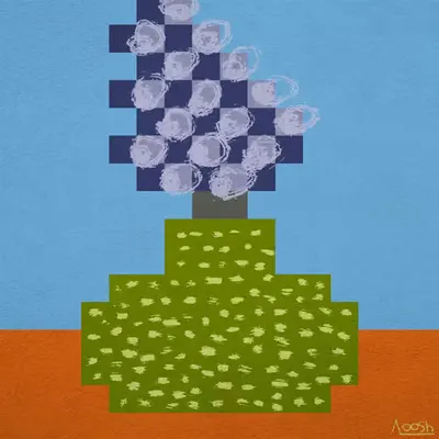 Hyacinth in green vase