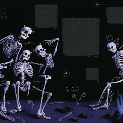 When king burn, skeletons dance