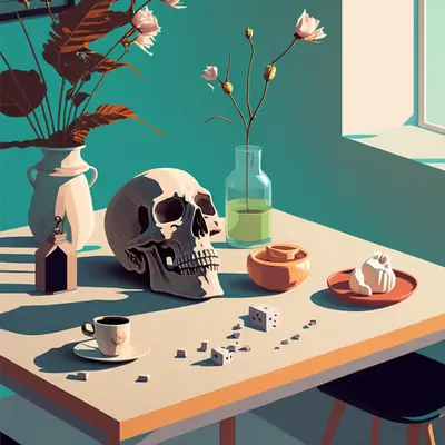 Modern nature morte 