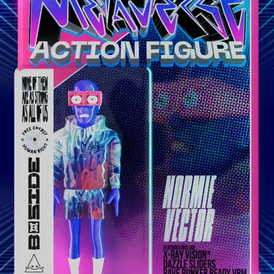 Metaverse Action Figure VRM // "Normie Vector" 001