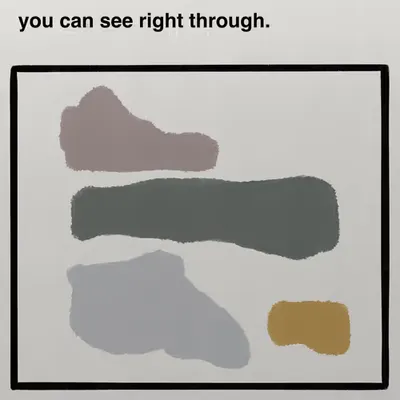 you can see right through.