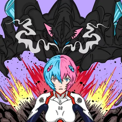 BONUS: Neon Jedy EVANGELION #1/3
