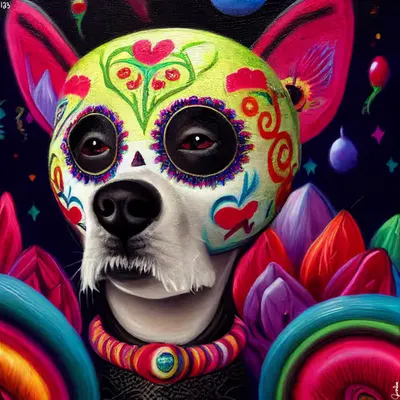 sugar skull #123