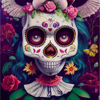 sugar skull #131