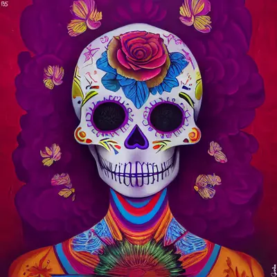 sugar skull #135