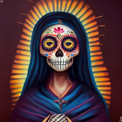 sugar skull #137